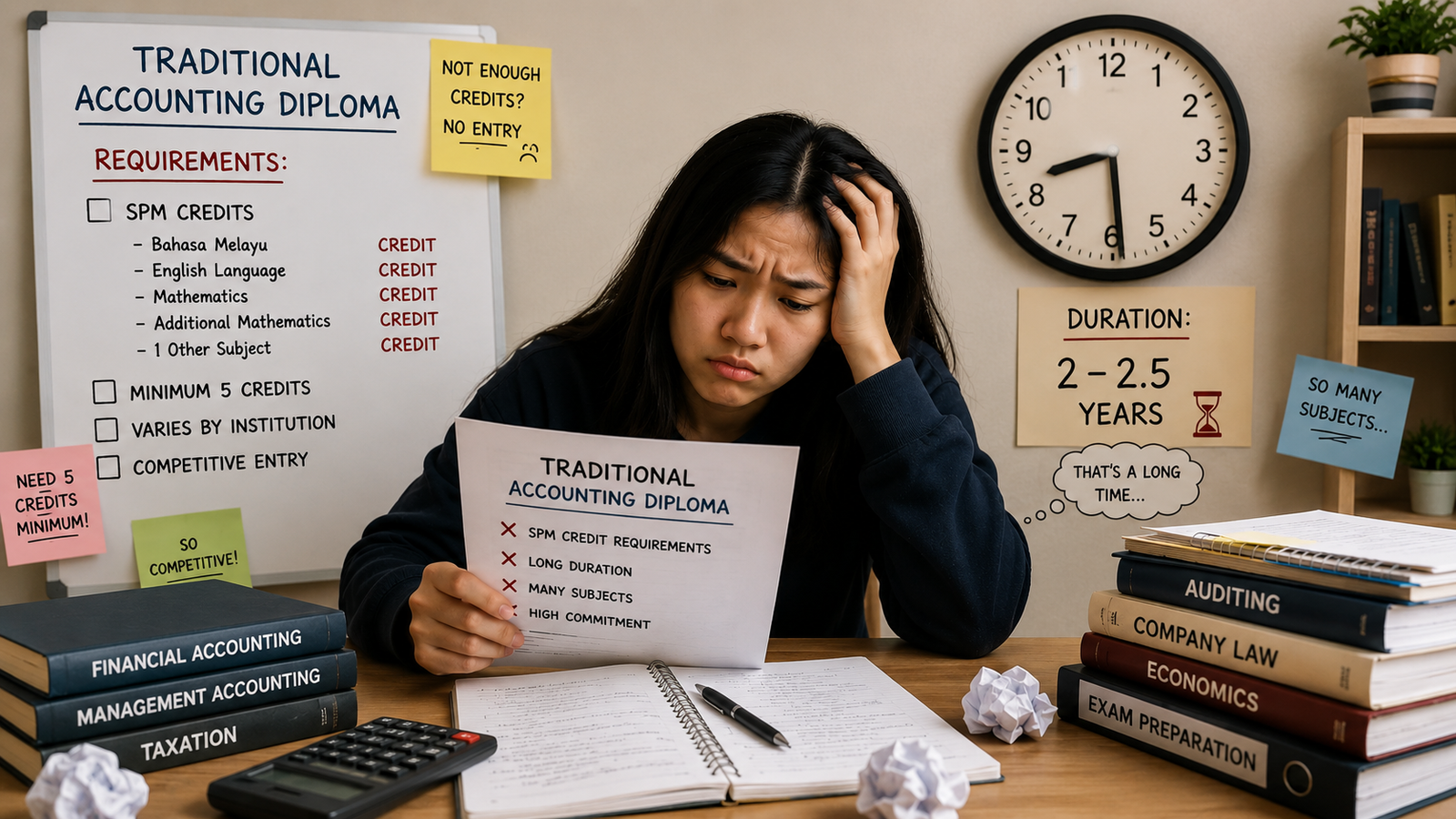 Fast Track Accounting Diplomas Without SPM